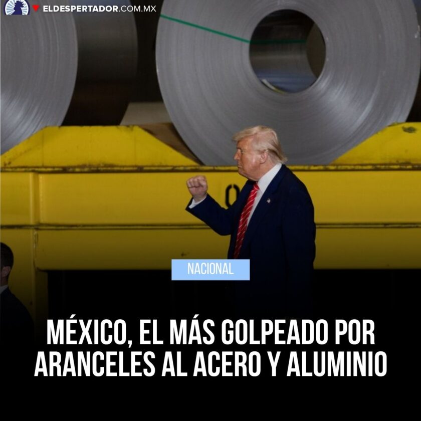 MÉXICO.- México se perfila como el país más afectado por la decisión del presidente de Estados Unidos, Donald Trump, de duplicar del 25 al 50 por ciento los aranceles al acero y al aluminio a partir del 4 de junio, una medida que eleva la presión sobre las relaciones comerciales bilaterales.